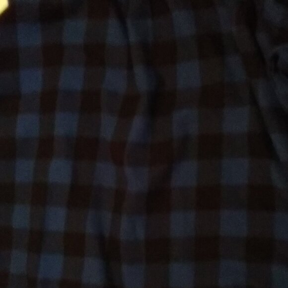 St. John's Bay Men's Blue Checked Flannel Shirt. Size 2XLT .Long Sleeved. NWOT - Picture 4 of 8